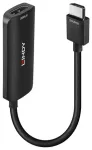 Adapteris AV Lindy Adap Lindy HDMI 4K60 į DisplayPort 1.2 keitiklį