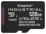 PNY Kingston Technology atminties kortelė 128GB microSDXC Industrial C10 A1 pSLC vienkartinis pakavimas be adapterio