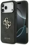 Guess 4G Big Logo telefono dėklas skirtas iPhone 17 Pro Max juodas