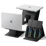 Spigen Slim Fold Laptop Stand & Standing Desk LD201-S10, black