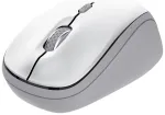 Trust 25454 Yvi+ Bezvadu optiskā pele 1600 DPI RF + Bluetooth / balta