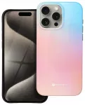 Forcell F-Protect Mirage phone case with MagSafe support for iPhone 15 Pro Max pink blue