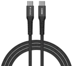 Verbatim Sync&Charge duomenų perdavimo ir įkrovimo laidas | USB-C į USB-C | 100W | 1.2m