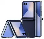 Dux Ducis Bril knyginio tipo telefono dėklas Samsung Galaxy Z Flip 7 (F766) mėlynas