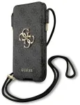 Guess GUHCP12L4GPSGR 4G Metal Logo Telefona soma 6,7" / pelēks