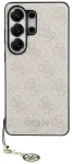 Case Guess 4G Classic Logo Charm MagSafe Aizsargapvalks priek&scaron; Samsung Galaxy S26 Ultra / rozā