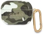 Guess GUAPUCAMA Aizsargapvalks priek&scaron; AirPods Pro Camo Collection / haki