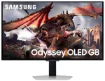 Samsung G80SD computer monitor 81.3 cm (32") 3840 x 2160 pixels 4K Ultra HD OLED Silver