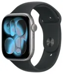 I&scaron;manusis laikrodis Apple Watch 11 GPS + Cellular 46mm Space Grey Alu Sportinė apyrankė M/L Purple (MFCA4ZR/A)