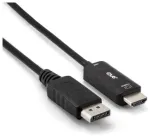 Club3D Kabelis DisplayPort 1.4 > HDMI HDR 4K60Hz aktyvus 2m mažmeninei prekybai