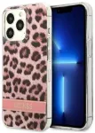 Guess GUHCP13LHSLEOP iPhone 13 Pro | 13 6,1" r&oacute;żowy|pink hardcase Leopard