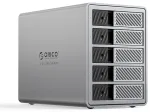 Orico 9858T3 5 Big DAS Solution ProThunder Disk Array with Thunderbolt 3 for 5 x 2.5"/3.5" SATA HDD/SSD - Gray