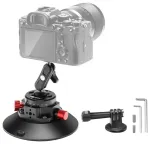 Mount with suction cup 1/4 inch Neewer CA013 for sports cameras (DJI Action, GoPro, Insta360)