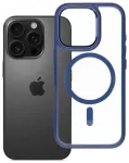 ROAR Mag Bumper telefono dėklas su MagSafe palaikymu iPhone 16 Pro tamsiai mėlynas