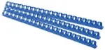 Spirāles plastmasas 16mm 145lp. FOROFIS 100gab. zilas