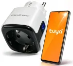 Qoltec Smart Wi-Fi Socket 16A with Voice Control | Tuya | Smart Life | Amazon Alexa | Google assistant