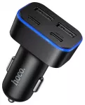HOCO Z63 automobilinis įkroviklis | 42W | PD, QC | USB-C, USB-A | juodas