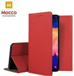 Mocco Smart Magnet Book Case Grāmatveida Maks Telefonam Samsung Galaxy A22 4G / M22 4G Sarkans