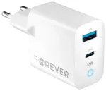 Forever TC-06 GaN Lādētājs PD / QC / 1x USB-C / 1x USB / 65W