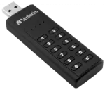 Verbatim 49429V USB Zibatmiņa ar tastatūru un &scaron;ifrē&scaron;anu 128 GB