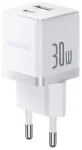 Baseus Palm Fast Charger USB / USB-C Tīkla Lādētajs 30W