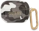 Guess GUAPUCAMG AirPods Pro cover Camo Collection Aizsargapvalks priek&scaron; AirPods Pro / melns
