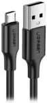 UGREEN 60138 USB kabelis USB 2.0 Micro-USB A 2 m 0.48 Gbit/s / melns