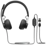 Logitech Zone Wired Vadu Austiņas ar Mikrofonu