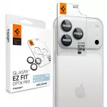Spigen Glas.tR EZ Fit Optik Pro kameros apsauginis stiklas telefonui iPhone 18 Pro | iPhone 18 Pro Max mėlynas su montavimo rėmeliu (2 vnt.)