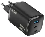 Blue Star Nano GaN lādētājs 2x USB-C + USB-A QC4.0 PD 3A 65W