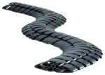 Bachmann kabelių vedimo sistema Kabelschlange PRO, Black RAL9005, 1,0m