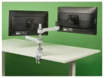 R-GO Tools Darbalaukio laikiklis 2 monitoriams iki 26" Zepher 4 C2 (RGOVLZE4TWSI)