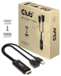 Club3D Adapteris HDMI 2.0 > DP 1.2 4K60Hz HDR aktyvus St/Bu mažmeninei prekybai