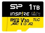 Silicon Power SP001TBSTXLA2V1NSP 1 TB MicroSDXC 3D TLC NAND klasės atminties kortelė