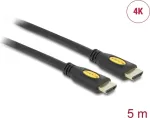 DELOCK HDMI kabelis Ethernet A -> A St/St 5.00m 4K Gold