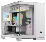Korpusas 2500X mATX iCUE Mid-Tower White RGB