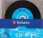 Verbatim Matricas CD-R AZO 700MB Vinyl 1x-52x, 10 Pack Slim
