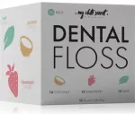 My White Secret Dental Floss Dental Floss Coconut, Mint, Strawberry 3 Pc
