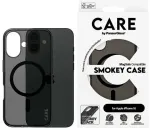 CARE by PanzerGlass Flagship Case apsauginis dėklas iPhone 16 6.1" dūminis|smokey MagSafe 1349
