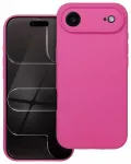 Silicone 2mm telefono dėklas su MagSafe palaikymu iPhone 17 Air rožinis