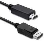 Qoltec DisplayPort v1.2 male | HDMI male | 5K | 1m