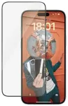 PanzerGlass Ultra-Wide Fit grūdintas stiklas telefonui iPhone 15 Plus 6.7", skaidrus, pridedamas Easy Aligner 2811