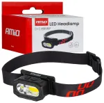 LED Headlamp XPG+COB 1000mAh (BATT) AMIO-04663
