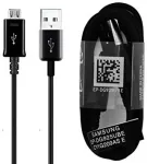 Samsung EP-DG925UBE Universāls Micro USB Datu un Uzlādes Kabelis 1.2m Melns (OEM)
