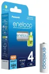 Panasonic Eneloop Baterijas AA 2000mAh uzlādējamas 4 gab.