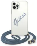 Guess GUHCP12MCRTVSBL Aizmugurējais Apvalks Priek&scaron; Apple iPhone 12 / 12 Pro