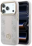 Guess 4G with Stripe Round and Classic Logos telefono dėklas su MagSafe palaikymu iPhone 18 Pro Max | iPhone 17 Pro Max