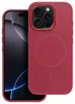 Case for iPhone 18 Pro / 17 Pro Frame Mag Cover compatible with MagSafe dark cherry