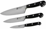Zwilling 1002325 Peilių rinkinys, 3 dalių, peilis de&scaron;rai/pjaustymui, mėsos, virtuvinis