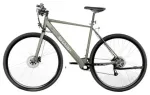 Sharp Gravel elektrinis kalnų dviratis 250W variklis App 70km Green blizgus